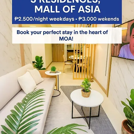 Stylish & Cozy 1 Bedroom Near Mall Of Asia